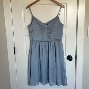 Smokey blue dress